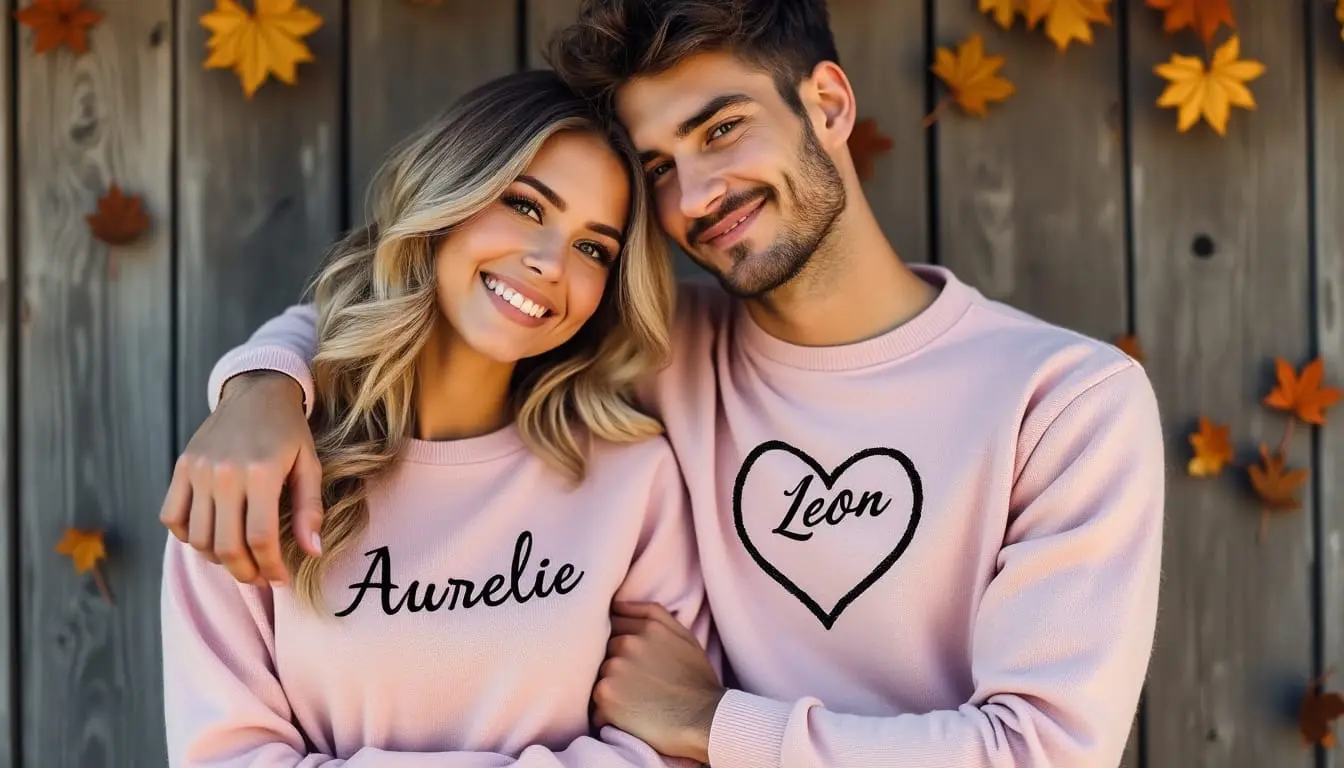 découvrez nos conseils et idées tendances pour choisir le pull personnalisé parfait pour les couples. exprimez votre style avec des designs uniques et des options de personnalisation adaptées à chaque couple.