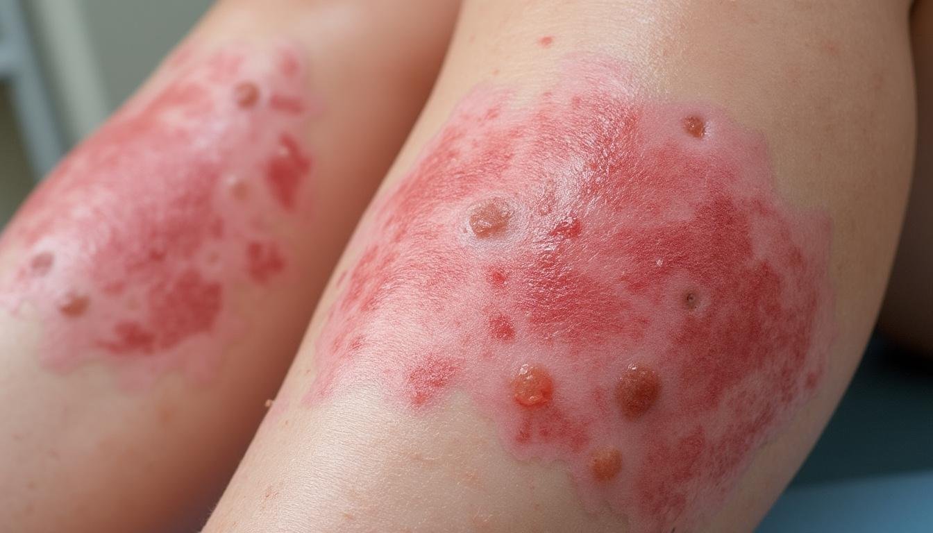 découvrez comment reconnaître l'érysipèle de la jambe grâce à notre guide complet. explorez les symptômes détaillés et visualisez des photos explicatives pour une meilleure compréhension de cette infection cutanée.