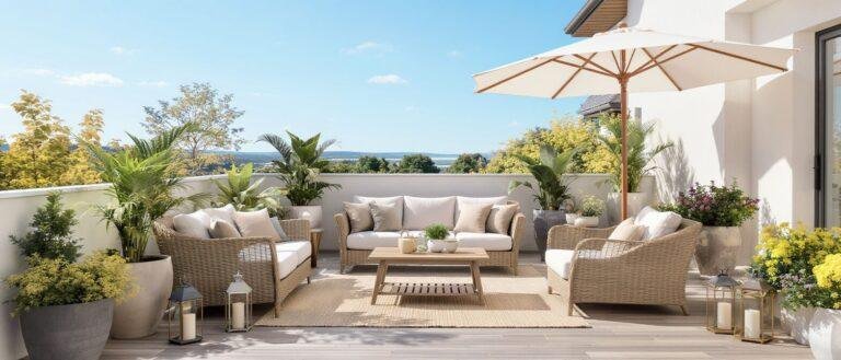Découvrez nos conseils pratiques pour optimiser l'aménagement d'une terrasse de 12m². Profitez de chaque mètre carré avec des idées de mobilier, de rangement et de décoration adaptées à une petite surface pour créer un espace extérieur convivial et fonctionnel.