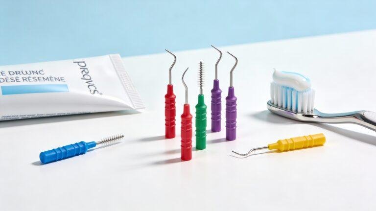 Brossettes interdentaires Interprox et produits Crinex hygiène dentaire